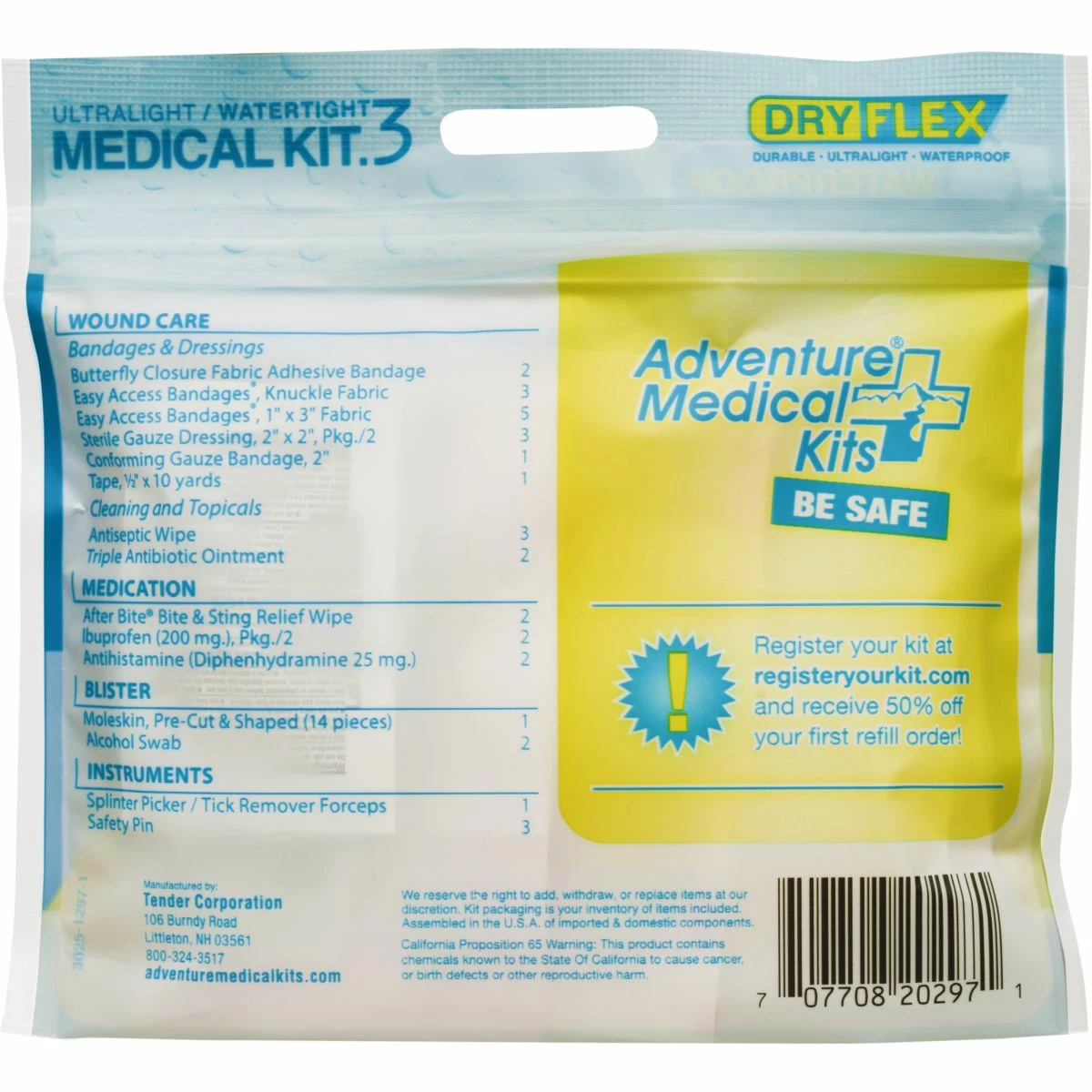 Adventure Medical Kits Ultralight & Watertight .3 2 Adventure Medical Kits Ultralight & Watertight .3 - Image 2