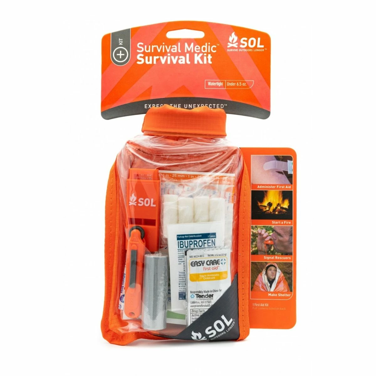 Adventure Medical Kits SOL Survival Medic In Dry Bag 2 Adventure Medical Kits SOL Survival Medic In Dry Bag - Image 2