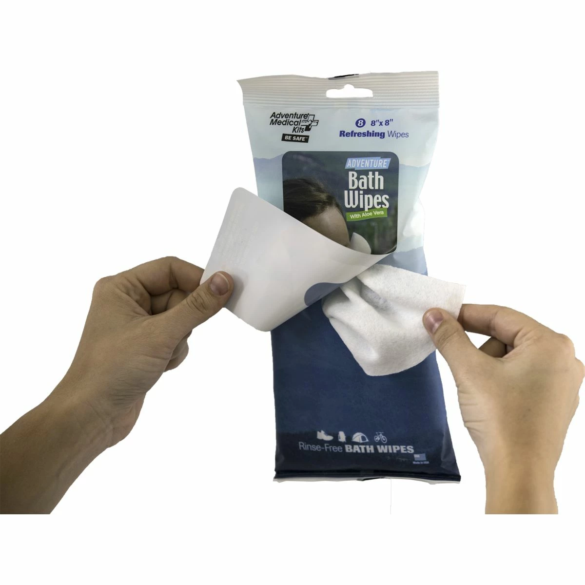 Adventure Medical Kits Adventure Bath Wipes 3 Adventure Medical Kits Adventure Bath Wipes - Image 3
