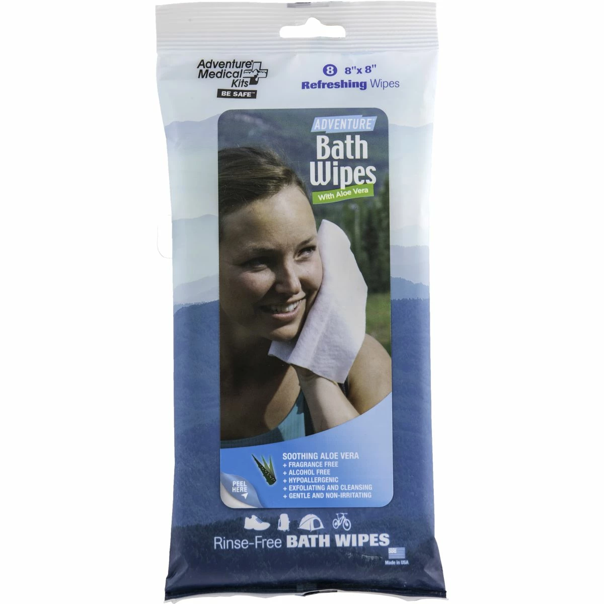 Adventure Medical Kits Adventure Bath Wipes 1 Adventure Medical Kits Adventure Bath Wipes