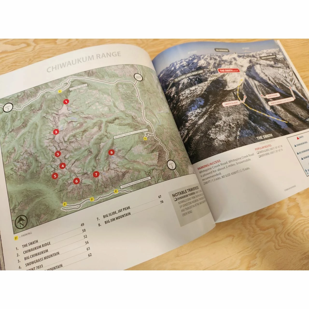Alpenglow Publishing Studio Stevens Pass Ski Atlas 5 Alpenglow Publishing Studio Stevens Pass Ski Atlas - Image 5