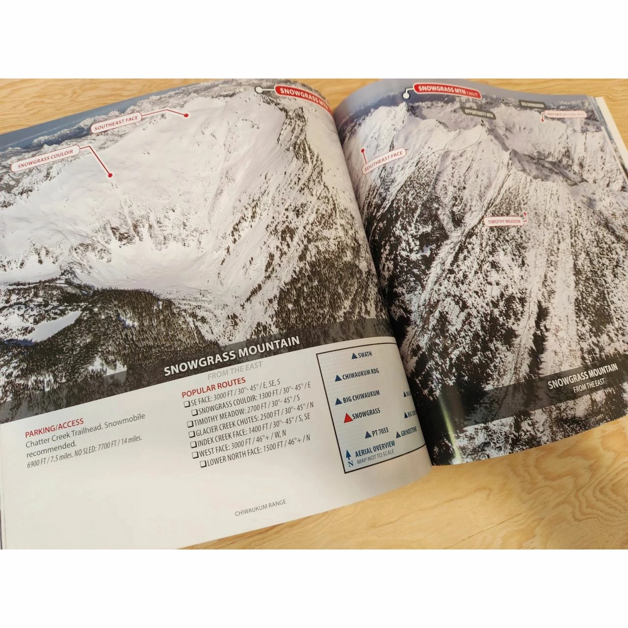 Alpenglow Publishing Studio Stevens Pass Ski Atlas 4 Alpenglow Publishing Studio Stevens Pass Ski Atlas - Image 4