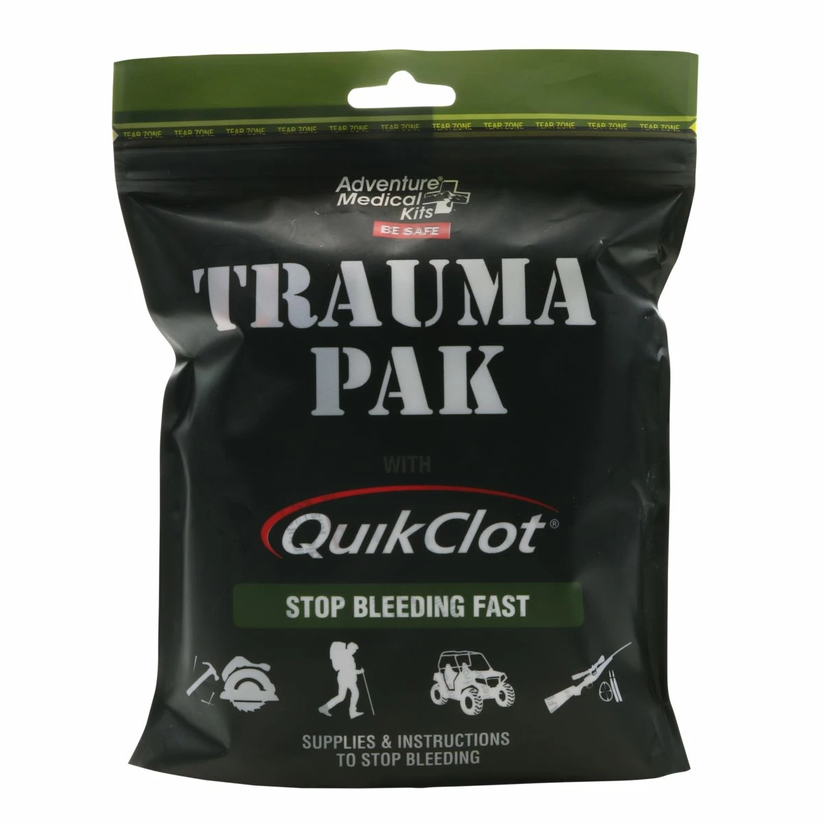 Adventure Medical Kits Trauma Pak With QuikClot 1 Adventure Medical Kits Trauma Pak With QuikClot