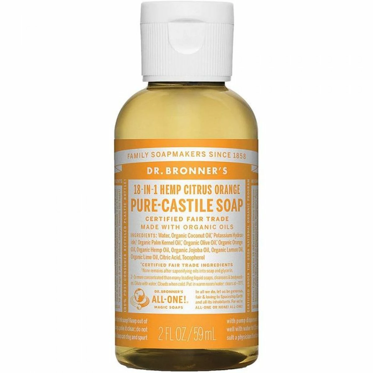 Dr. Bronner's Soap - Citrus 1 Dr. Bronner's Soap - Citrus