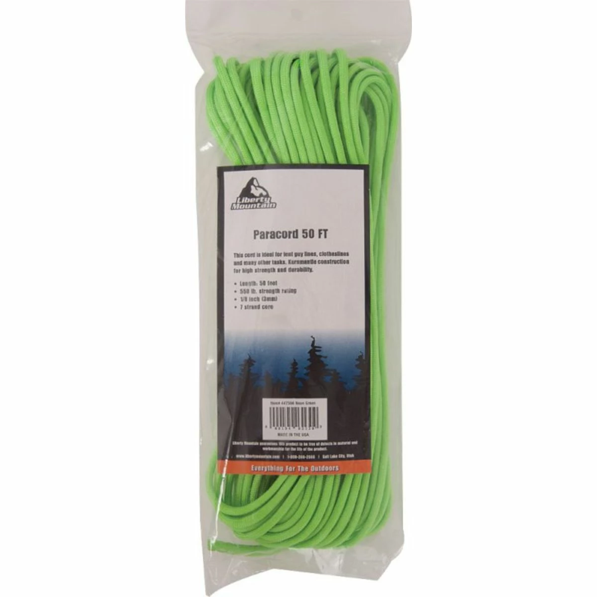Liberty Mountain Paracord - 50 Ft. 6 Liberty Mountain Paracord - 50 Ft. - Image 6