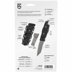 GEAR AID Kotu Tanto Survival Knife 14 GEAR AID Kotu Tanto Survival Knife -Camping Shop 62040 ga kotu black pkg 02 53667.1652736467