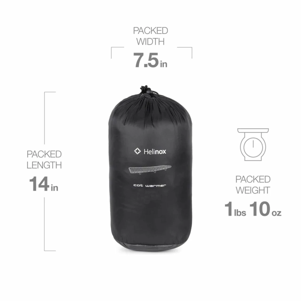 Helinox Cot Warmer - Cot One Long 7 Helinox Cot Warmer - Cot One Long - Image 7