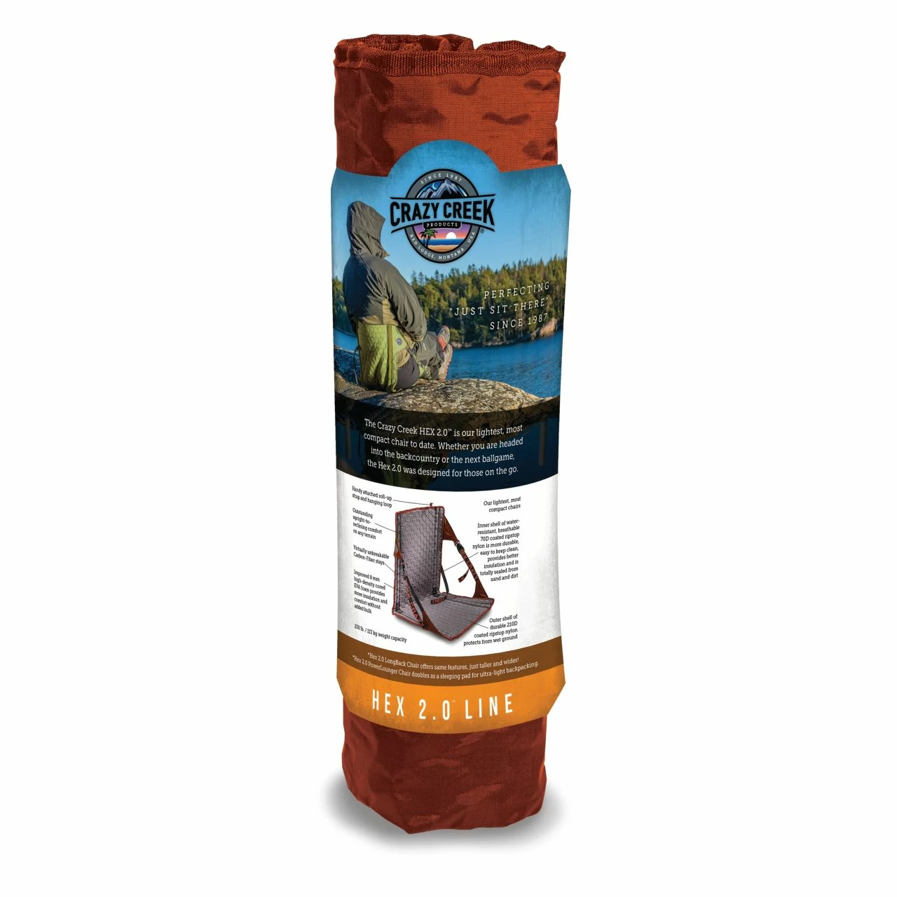 Crazy Creek Hex 2.0 Original Chair 7 Crazy Creek Hex 2.0 Original Chair - Image 7