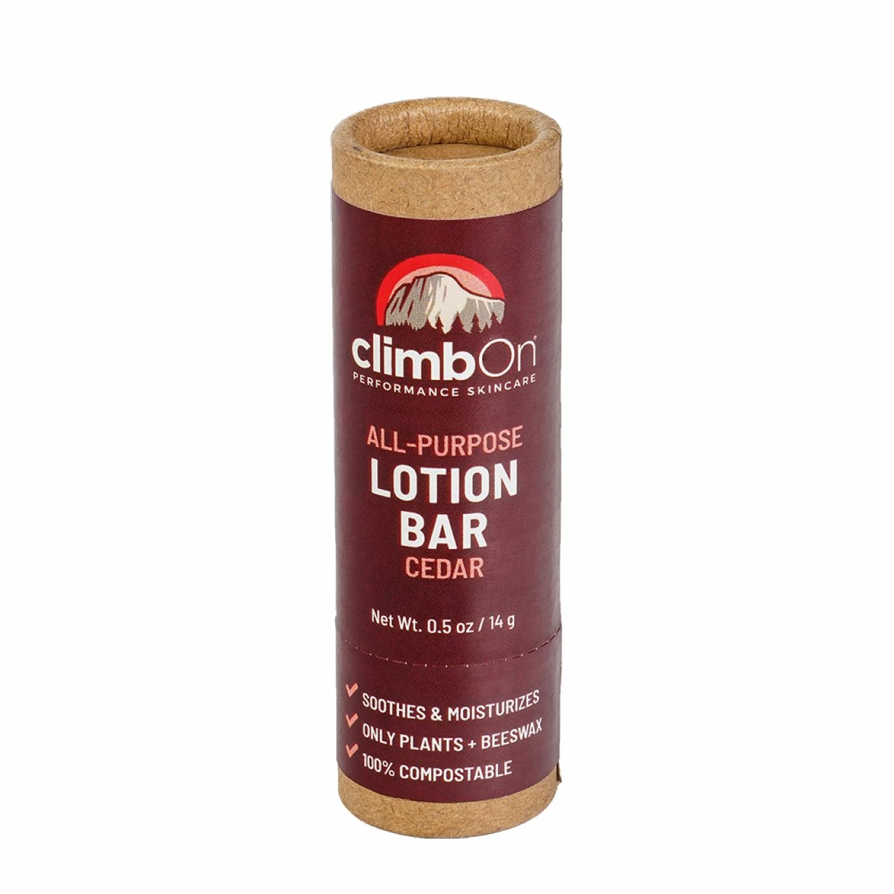 ClimbOn Lotion Bar Cedar - 0.5 Oz 1 ClimbOn Lotion Bar Cedar - 0.5 Oz