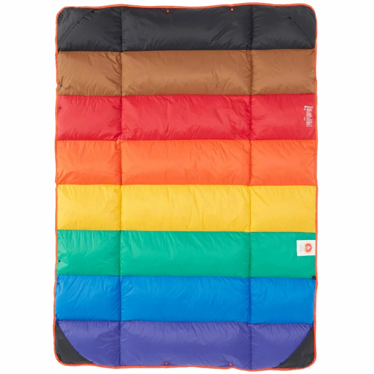 Marmot Rainbow Quilt 1 Marmot Rainbow Quilt