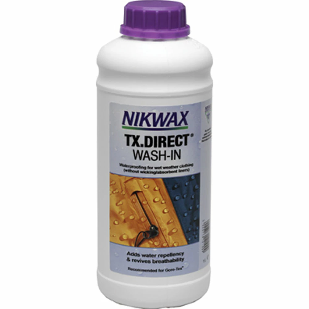Nikwax TX-Direct Wash-In - 33.8 Fl Oz 1 Nikwax TX-Direct Wash-In - 33.8 Fl Oz