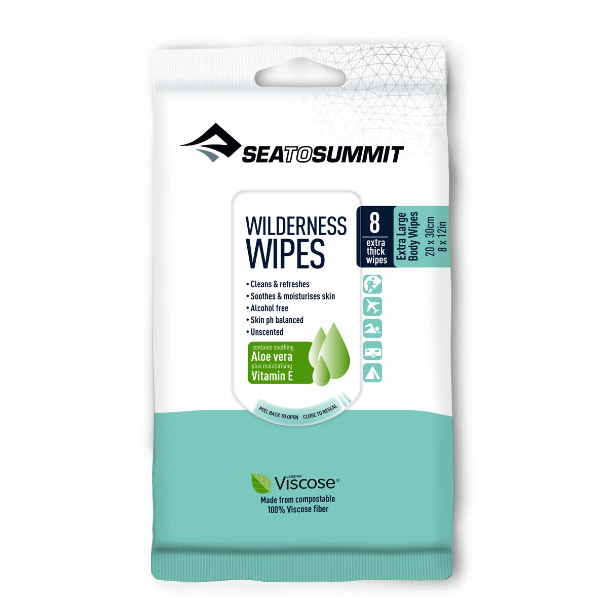 Sea To Summit Wilderness Wipes - XL 1 Sea To Summit Wilderness Wipes - XL